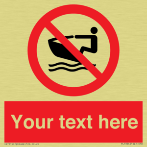 Custom No personal water craft